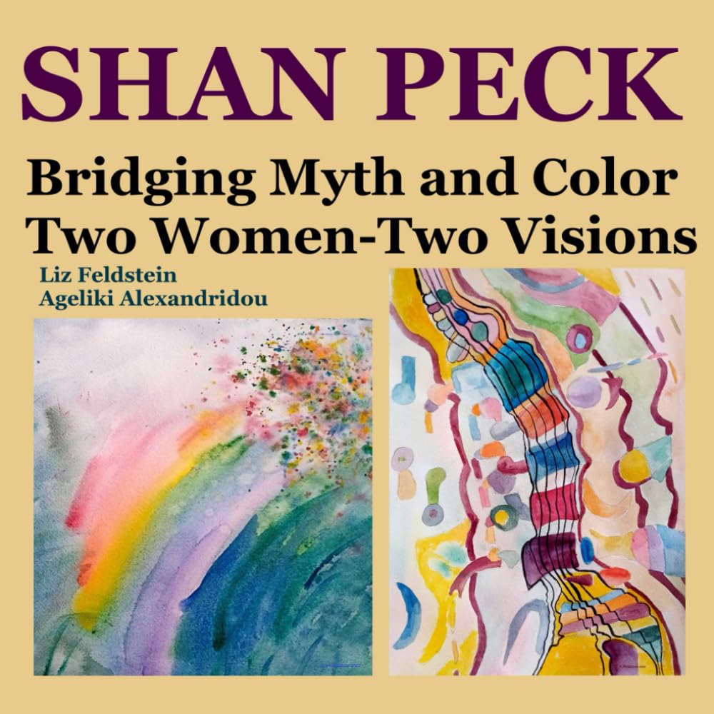 Bridging Myth and Color Tableau Deux Femmes Deux Visions Peinture Artistique Contemporaine