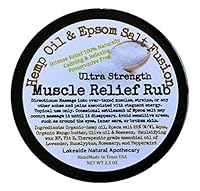 Algopix Similar Product 5 - 2 Jars HempEpsom Fusion Epsom Salt