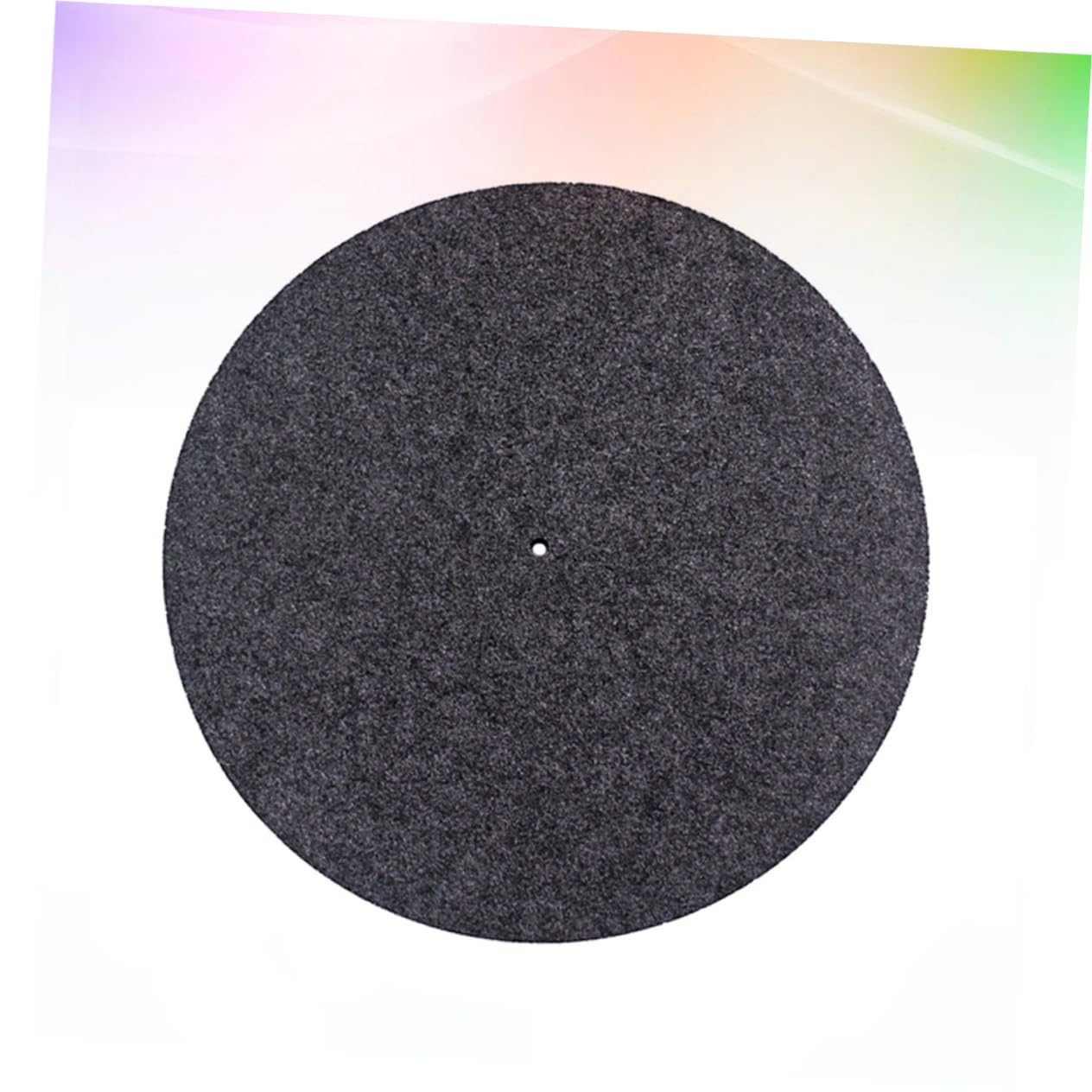 3 Piezas Tocadiscos Tapete De Corcho para Tocadiscos Tapete De Lana Tapete Acrílico para Tocadiscos Tapete para Discos Antiestático Tapete para Discos De Vinilo Tapete para