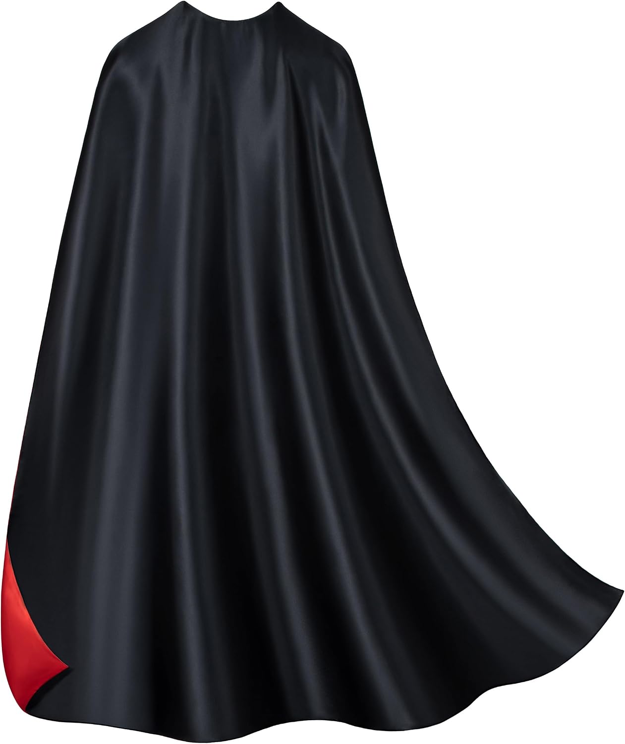 Adult Superhero Cape & Mask Set - Double-Sided Super Hero Capes and Masks for Men Women Dress-Up Parties