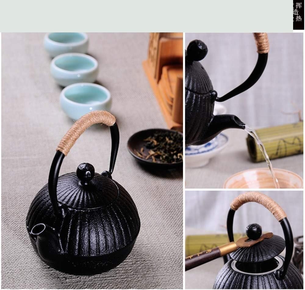 Tetera Japonesa Tetera Hierro Fundido Tetera Japonesa De Hierro Fundido, Tetera, Tetera De 550ML, Teteras Para Cocina Casera Hervidor de Hierro Fundido Tetera de Hierro