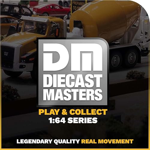 Miniatura 8 de Diecast Masters 1/64 alto detalle Caterpillar CT660 Mcneilus Bridgemaster hormigonera 85632