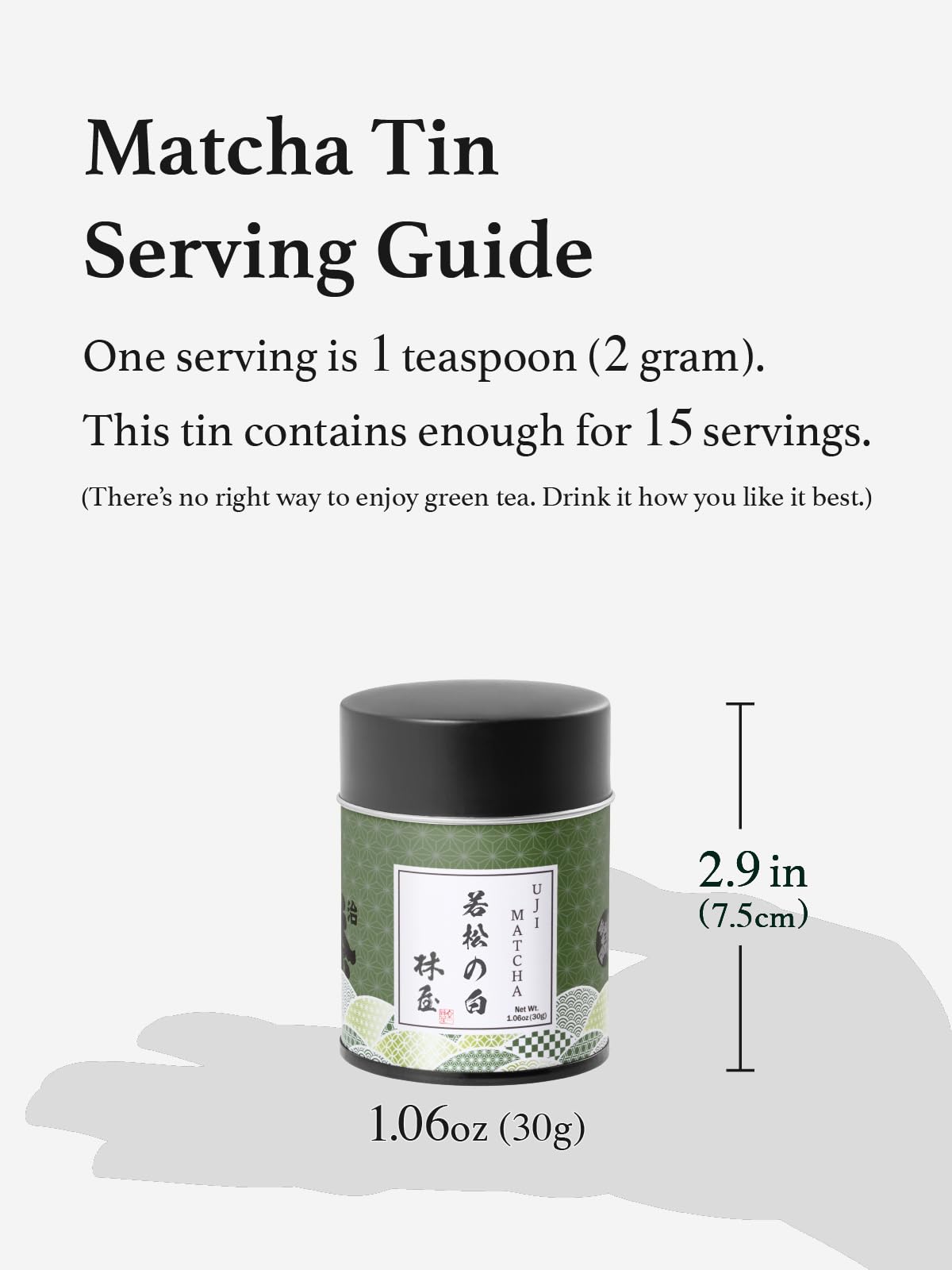 HAYASHIYA Matcha Powder - Wakamatsu - Kyoto Uji Ceremonial Grade First Harvest Authentic Japanese Matcha Green Tea Powder — view 7