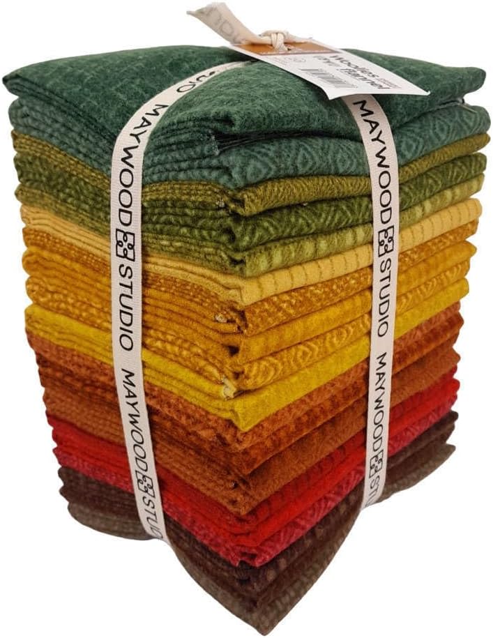 Bonnie Sullivan Woolies Flannel Desert Sunset 20 Fat Quarters Maywood Studio
