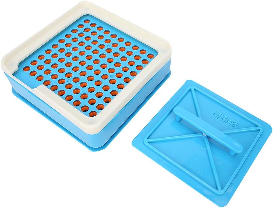 Capsule Filling Machine, 100 Holes Manual Capsule Machine for Size 1 Size 2 Size 3 Capsules Empty Optional Capsule Easy to Use Making Machines for Hospitals Clinics Stores Laboratories Family (Size1)