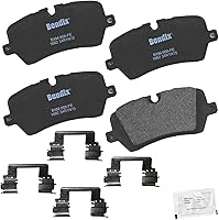 Vista 321 de Bendix Priority1 CFC154 - Juego de pastillas de freno de disco para Avanti II, Century, LeSabre, Regal, Riviera, chasis comercial, DeVille