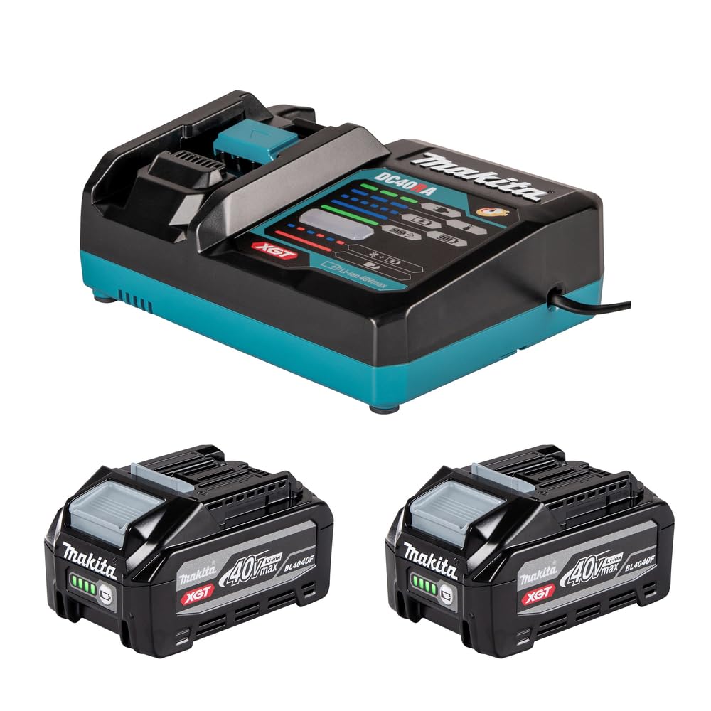 Makita Batería Power Source Kit XGT 2 x 4,0 Ah, EGT 40 V máx.