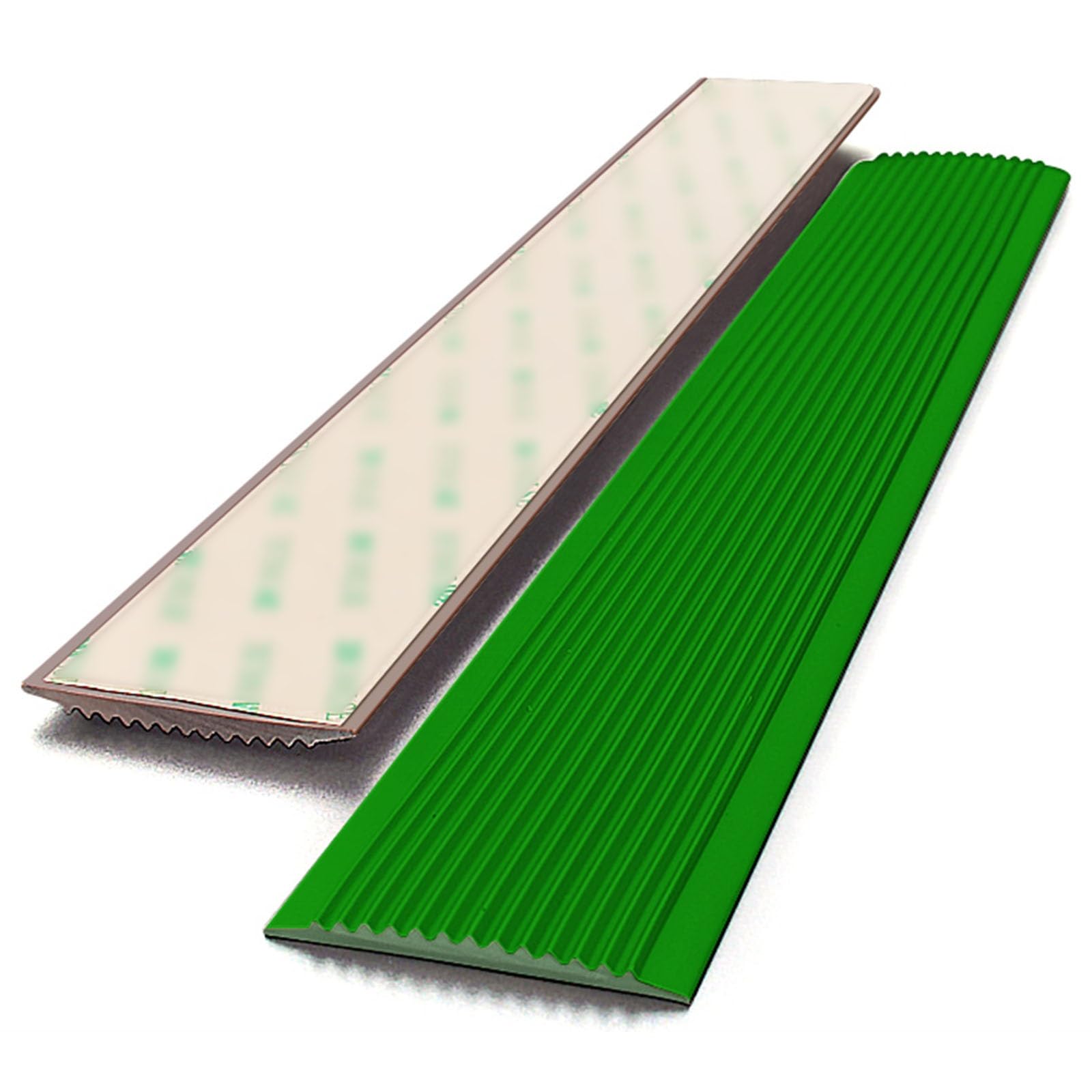 Perfil de Borde Protección Escalón Tira antideslizante autoadhesiva, protector de piso con agarre plano para escaleras/borde de borde estriado extra ancho de 60 mm para pedal de vinilo de madera para