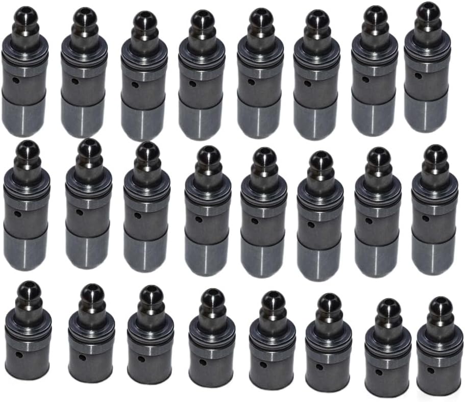 24Pcs Hydraulic Lash Adjusters Lifters MD377054 MD149309 MD337687 Compatible With 3000GT VR4 Stealth Twin ES 3.0L