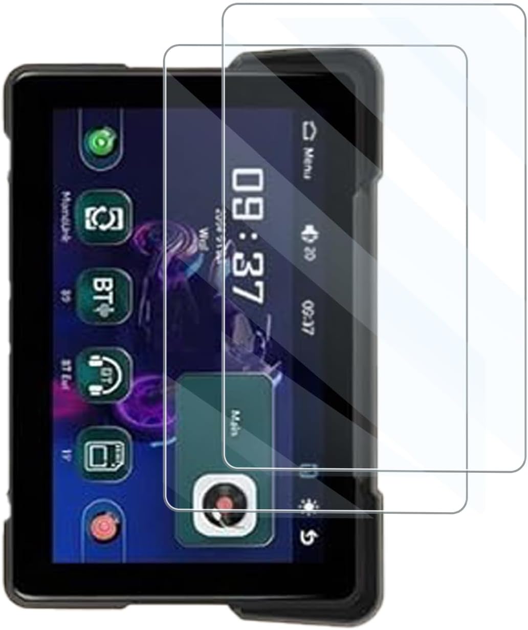 [2 Pack] for Rimoody Motorcycle Carplay GPS Navigation System 7 Inch Screen Hydrogel Film Screen Protector. Self-Healing Anti-Scratch Bubble Free Easy Installation.