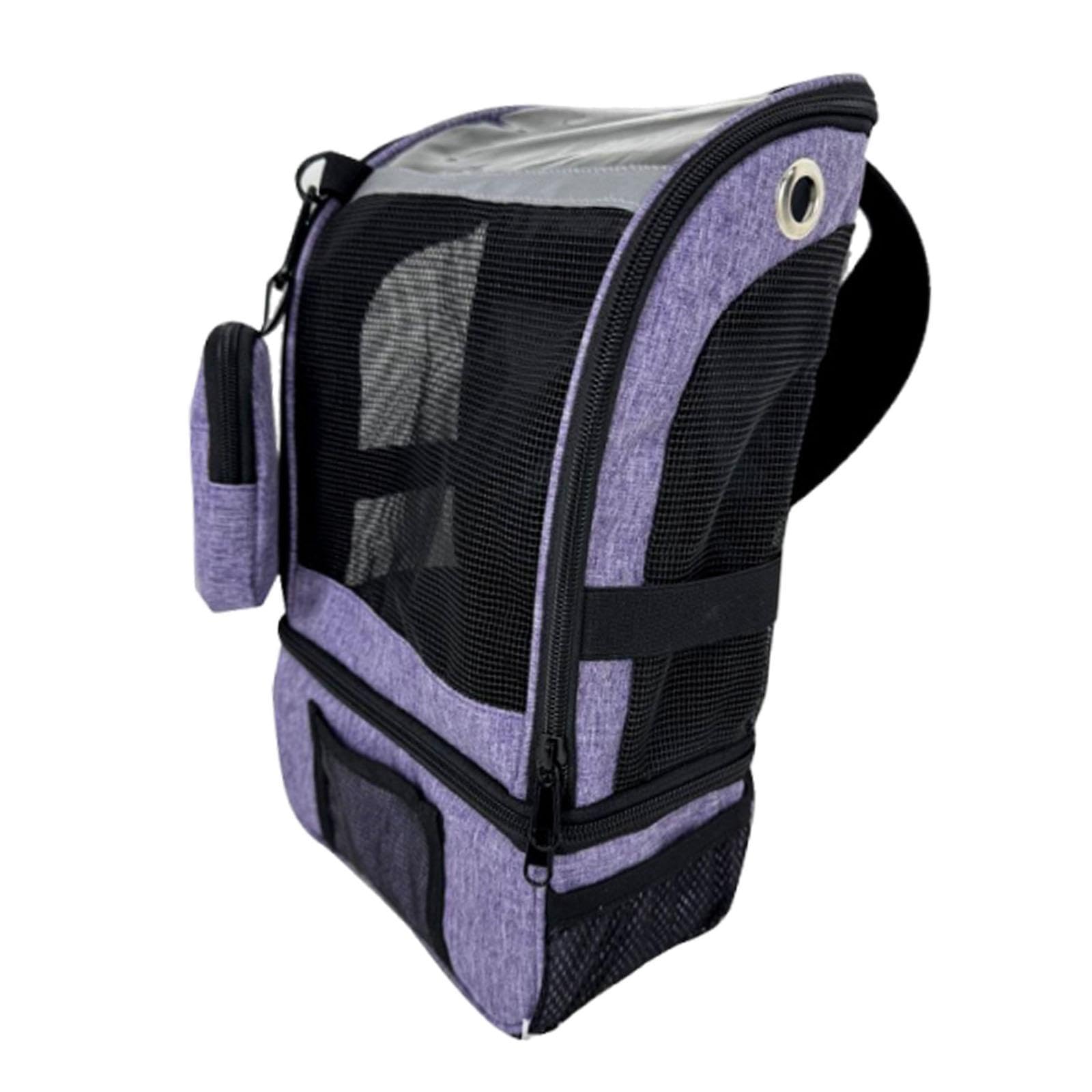 perfk Zaino per concentratore di ossigeno, borsa per il trasporto, leggero, comodo e portatile, accessori per macchina per ossigeno per, Viola