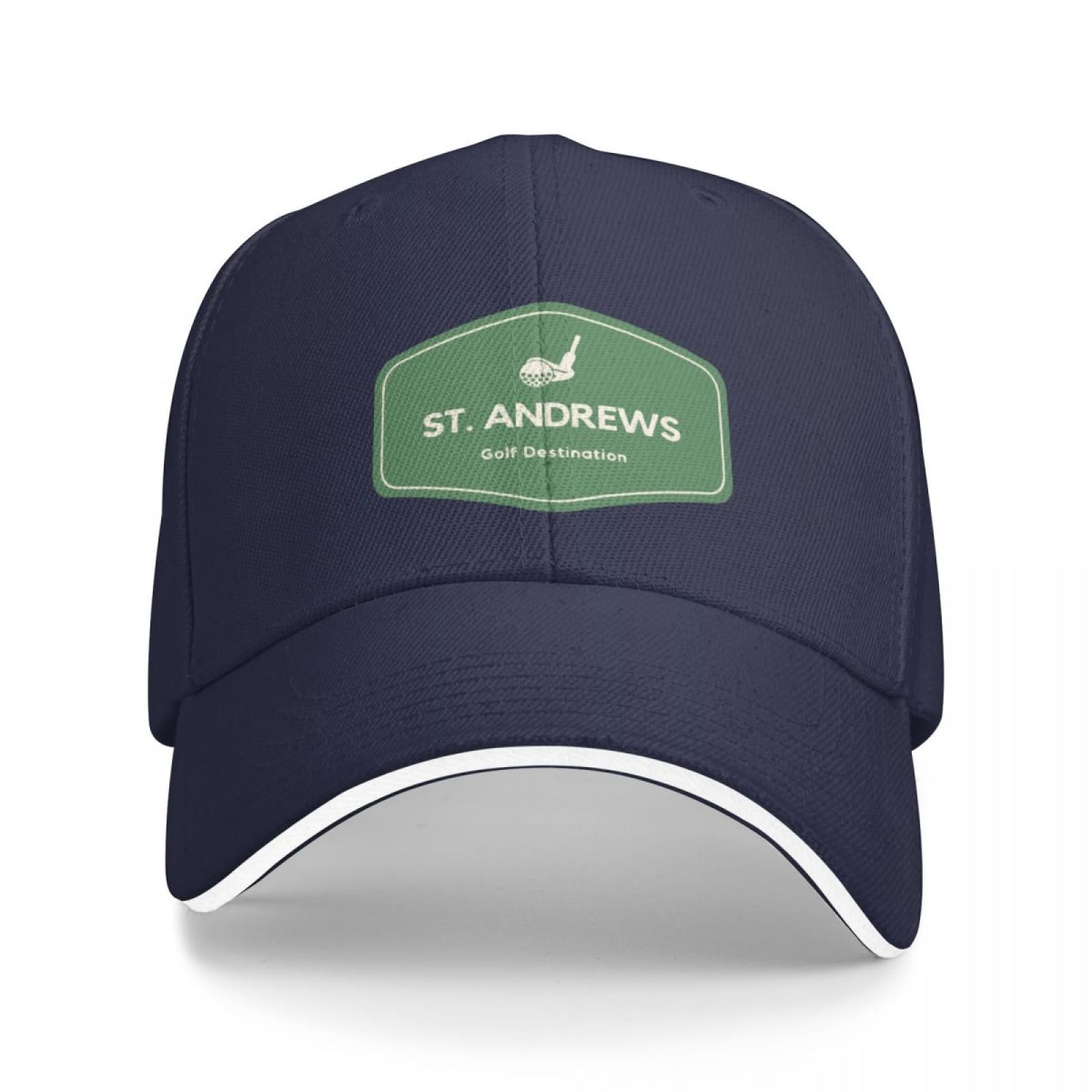 OAKITABaseball Cap St Andrews in Scotland Golf Old Course Travel Destination Logo Baseball Cap Golf Hat Man Rave Beach Outing Women's Cap Men's