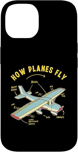 Miniatura 4 de Funda divertida para iPhone 14 Pro Max How Aviones Fly Pilot Aviation Crew Engineer