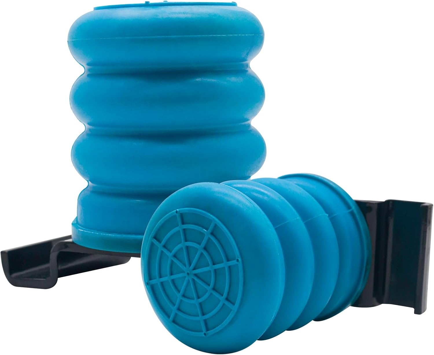 TSS-107-40 Trailer Auxiliary Spring Air Helper Springs Left/Right Mount On Trailer Leaf Spring Assemblies for Trail Axle Blue