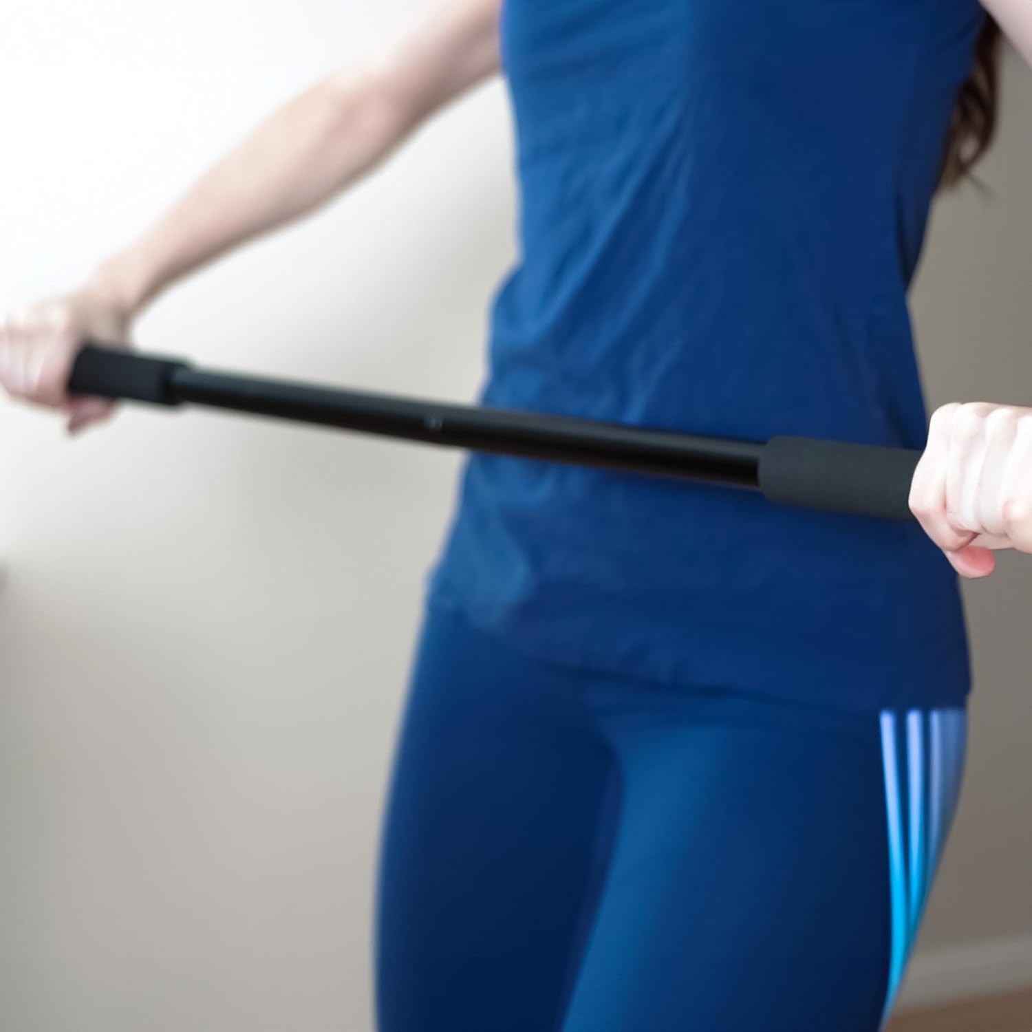 Trademark Innovations Resistance Band Bar, Functional Trainer, Workout Bar, Fitness Bar, Exercise Bar