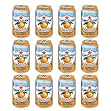 ※ご自宅用となります　サンペレグリノ スパークリングフルーツべバレッジ アランチャータ330ml(缶)12本