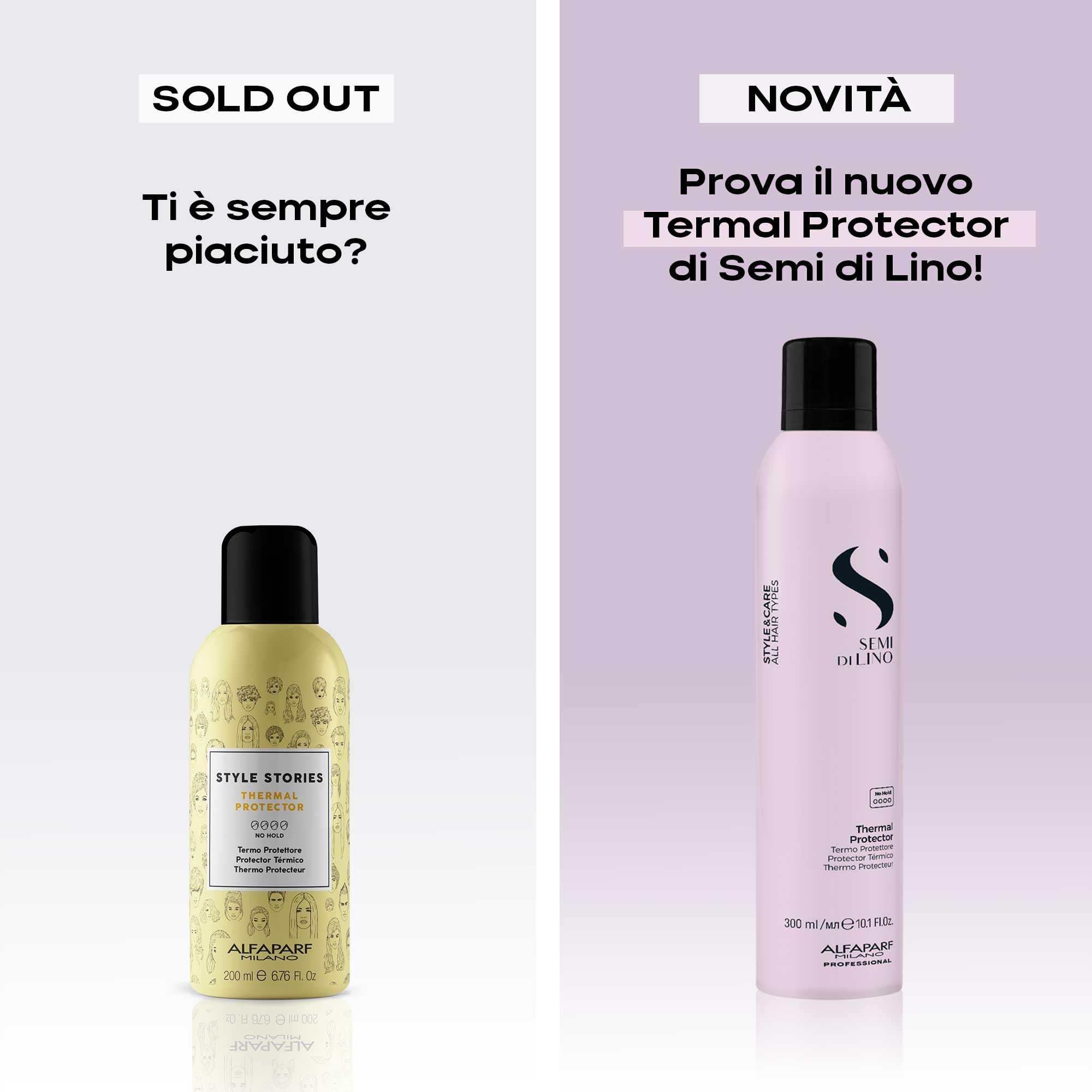 Alfaparf Milano Semi Di Lino Style&Care Thermal Protector 300ml