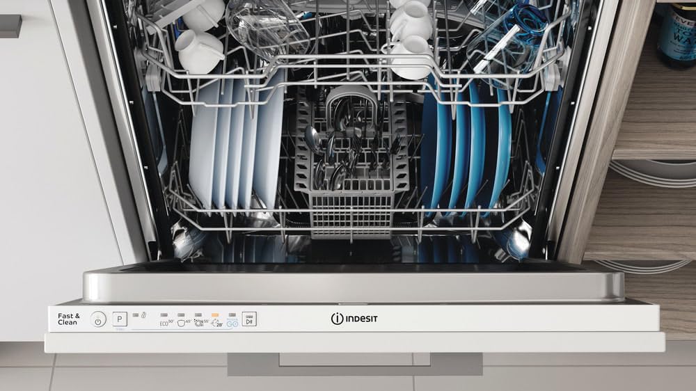 IN2ID14CN8A0 - Lavastoviglie da Incasso 60 cm 14 Coperti a Scomparsa Totale Classe Energetica D