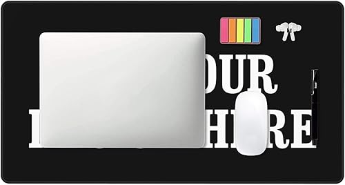 Miniatura 6 de OHORTEB Alfombrilla de mouse personalizada con foto, tapete de escritorio personalizado para computadora portátil, antideslizante, impermeable, para