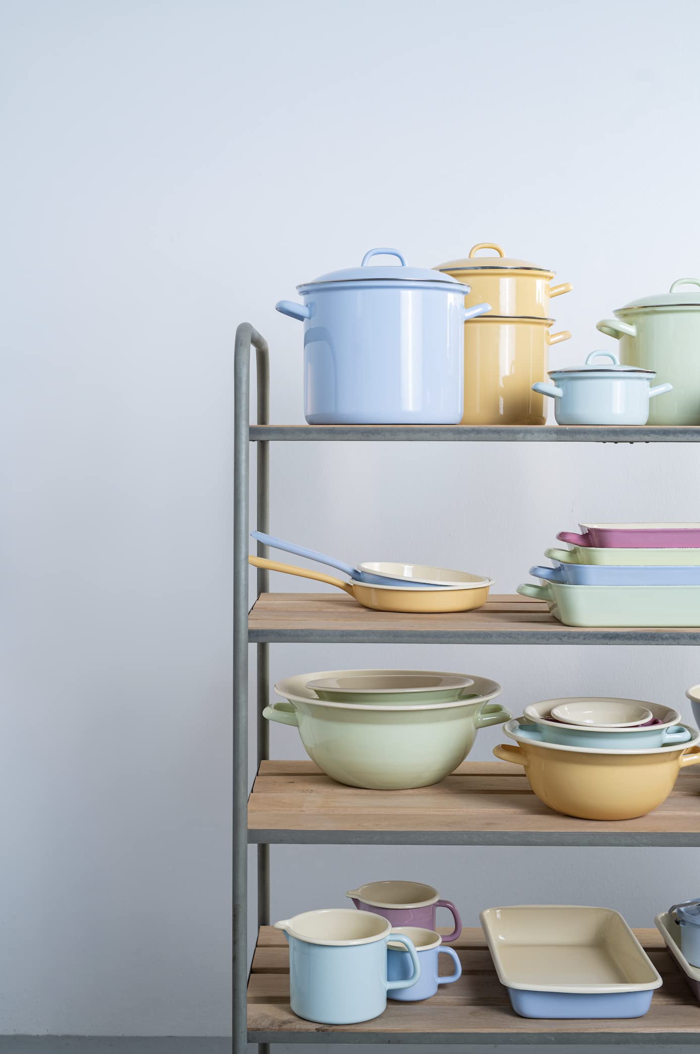 Riess Classic - Household Articles Colour/Pastel Bowl with 2 Handles, Diameter-28 cm Golden Yellow - Image 3