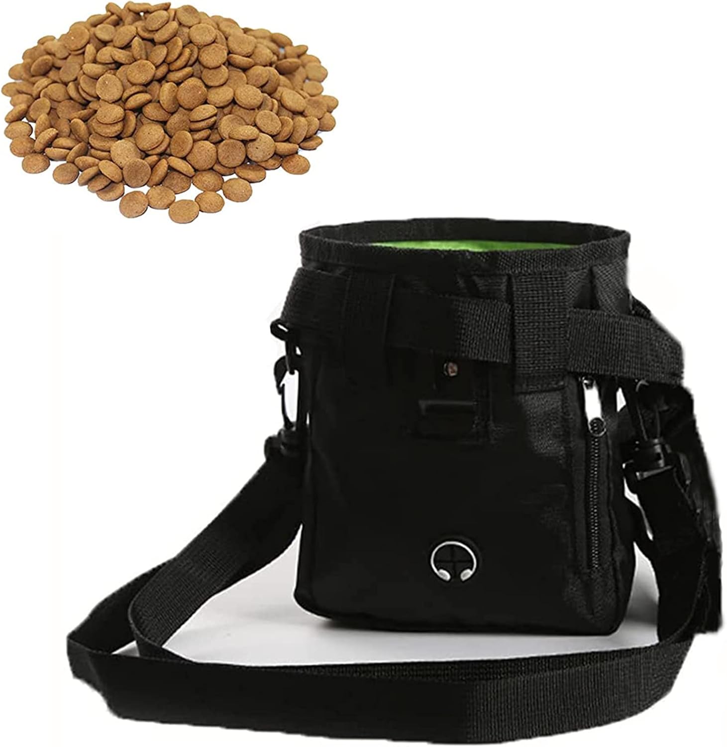 GYTFOG Pet Products Small Dog Treat Bag,Black Color Dog Treat Pouch