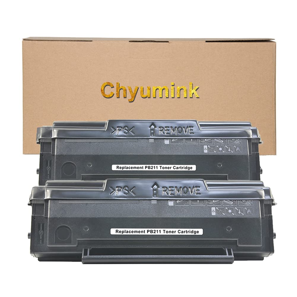 Compatible Replacement for Pantum PB-211 Toner Cartridge use with Pantum P2500W, P2502W, M6550NW, M6600NW, M6552NW, M6602N Printers-2 Pack