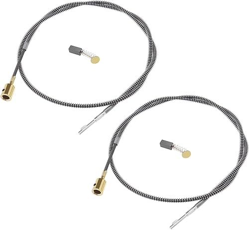 Herramienta de molienda giratoria, herramienta de molienda eléctrica, alambres de resorte axial, accesorios de cepillo de carbono compatibles con