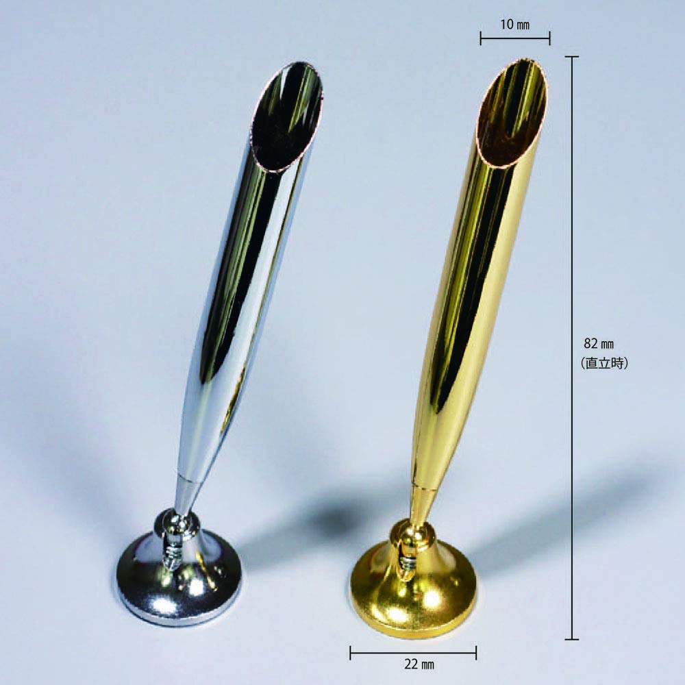 Amazon.co.jp: ペン立て ペンホルダー 1個入り (ゴールド) : 文房具