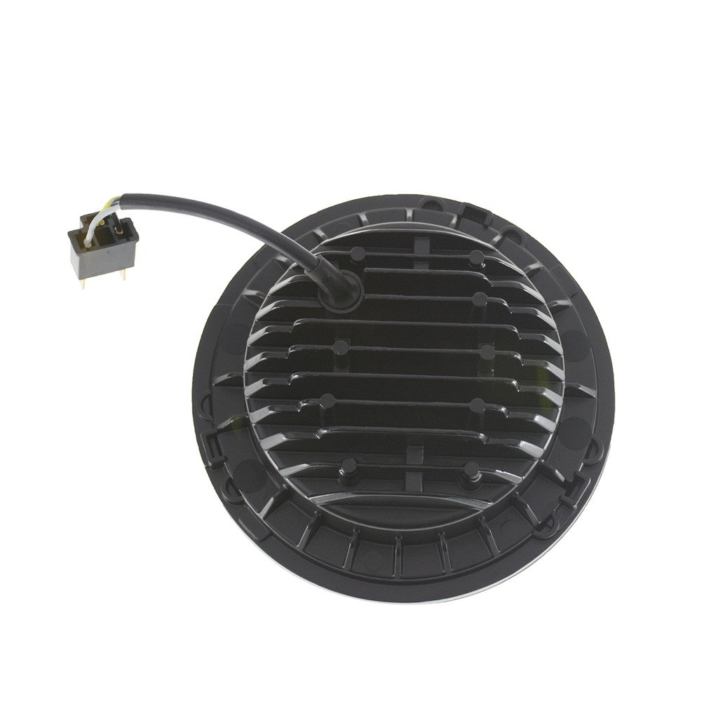 2 x 18 cm okrągłe reflektory LED żarówka H4 H13 zestaw reflektorów pasuje