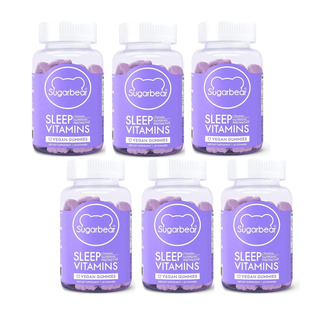 SUGARBEAR Sleep Vitamins 60 Gummies (6 Month)