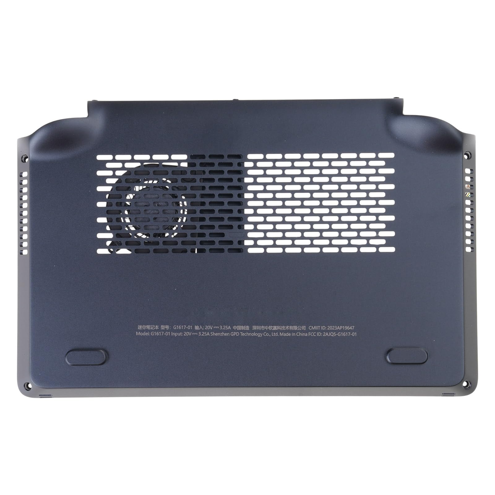 Módulo de refrigeración eficiente de doble ventilador para pequeñas consolas de juegos de mano, base de aluminio, ventilador de refrigeración eficiente de disipación de calor para mano
