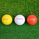 Emoji Novelty Fun Golf Balls (Pack of 12) - Image 4