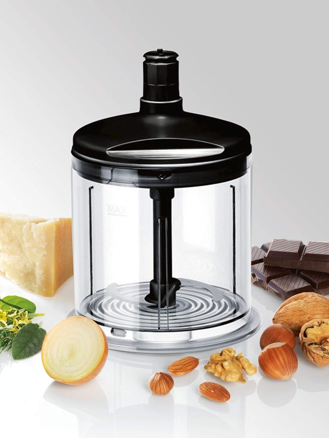 Bosch Hausgeräte MFQ4885DE 2 Rührbesen, 2 Edelstahl-Knethaken, Schwarz, 575 W