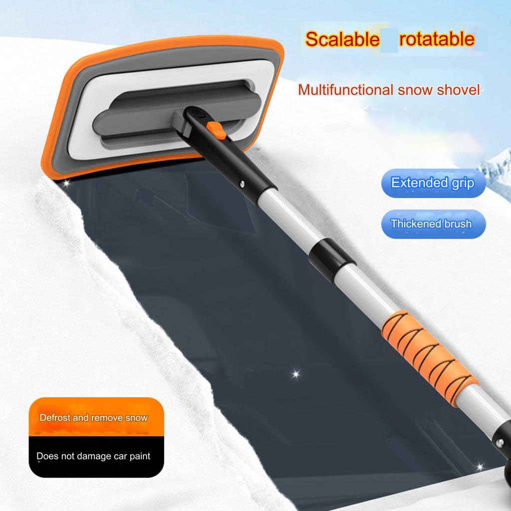 Raschiaghiaccio Spazzola da Neve per Buick Regal 2009-2016,2 in1 Raschietto Ghiaccio con Manico in Schiuma per Parabrezza e Finestrini Dellauto,A-Blue