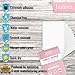 Printable Vinyl Sticker Paper Glossy for Inkjet Printer 15 Sheets White, Decal Paper Tear & Scratch Resistant Quick Ink Dry Sticker Paper for Making Labels & Crafts