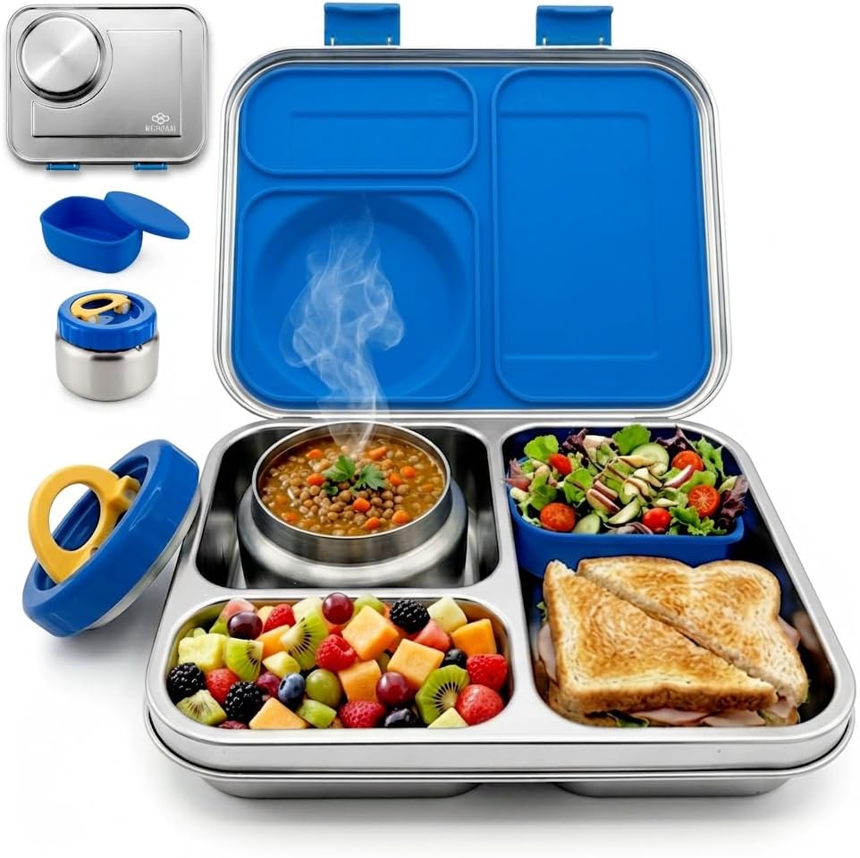 Stainless Steel Bento Lunch Box Oz