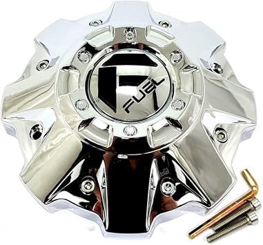 Fuel 1PC FUEL 5/6 FLAT BOTTOM CHROME CAP - 1002-48