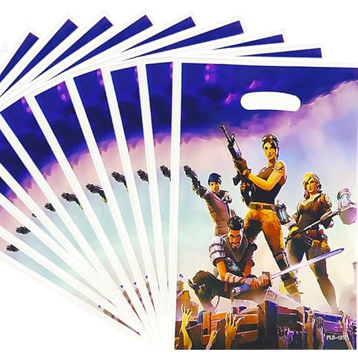 ZHIMATANG 30 Paquetes Bolsas de fiesta Bolsas de regalo Suministros de fiesta temática Juego Suministros de fiesta de cumpleaños Favores