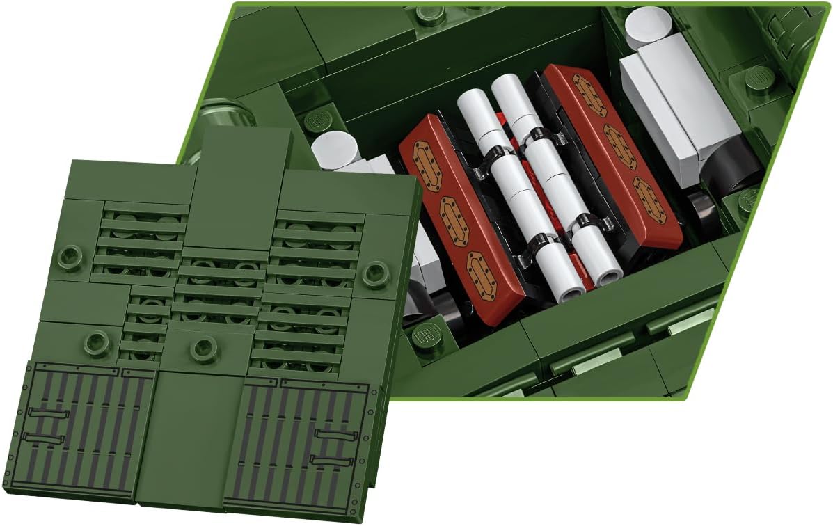 COBI Historical Collection WWII is-3 Soviet Heavy Tank Building Set, 1170 Pieces