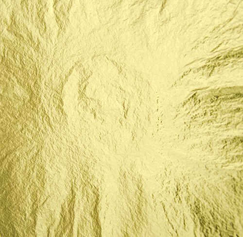 Nazionale Imitation/Composition Metal Leaf Gold Color 2 ½, Booklet (25 Leaves)