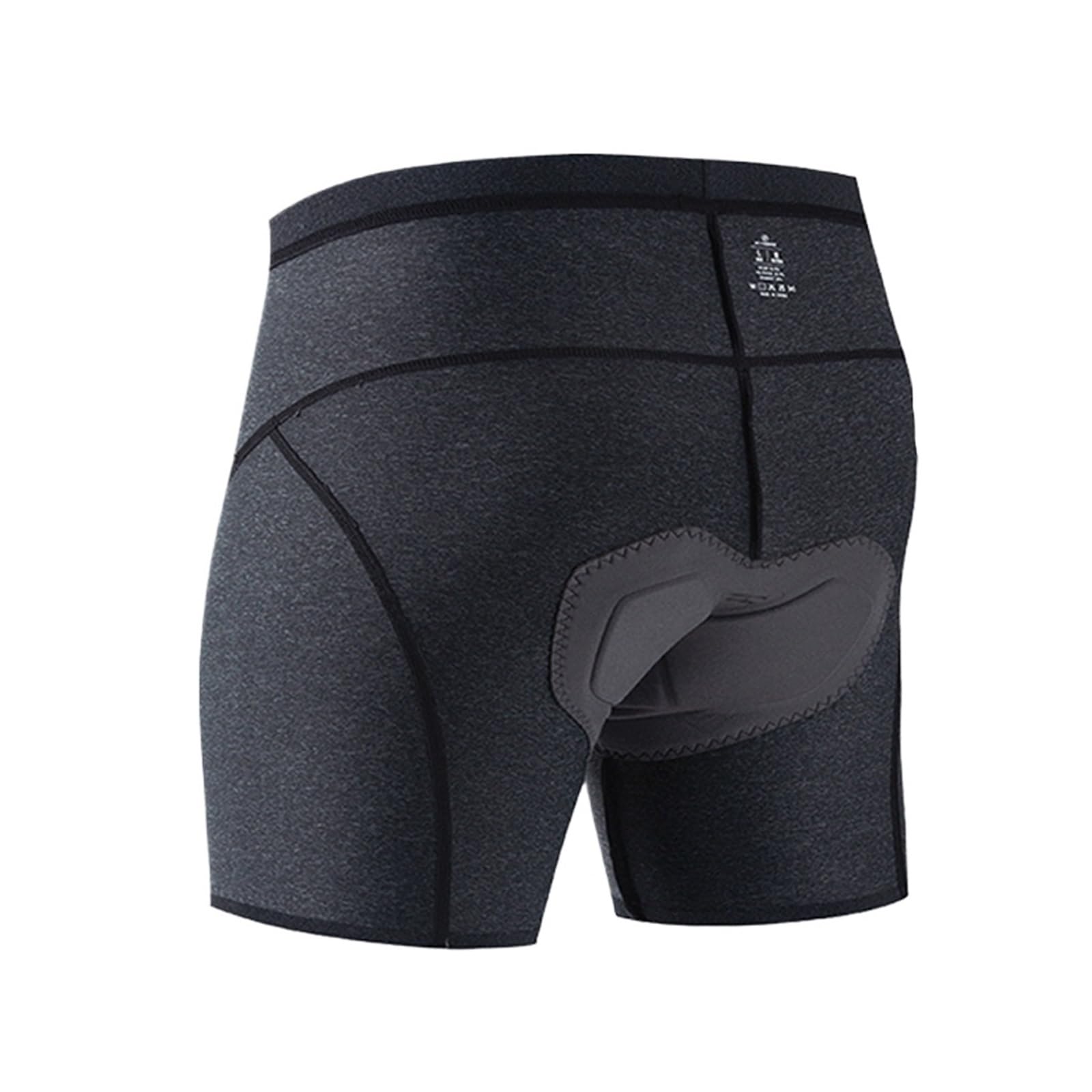 Fahrradunterhose Herren-Radhose, Fahrradunterwäsche, hochelastisches Schwammpolster, stoßfeste MTB-Shorts, Mountainbike-Unterwäsche Gepolstert(YN921,Asia XL(EU L))