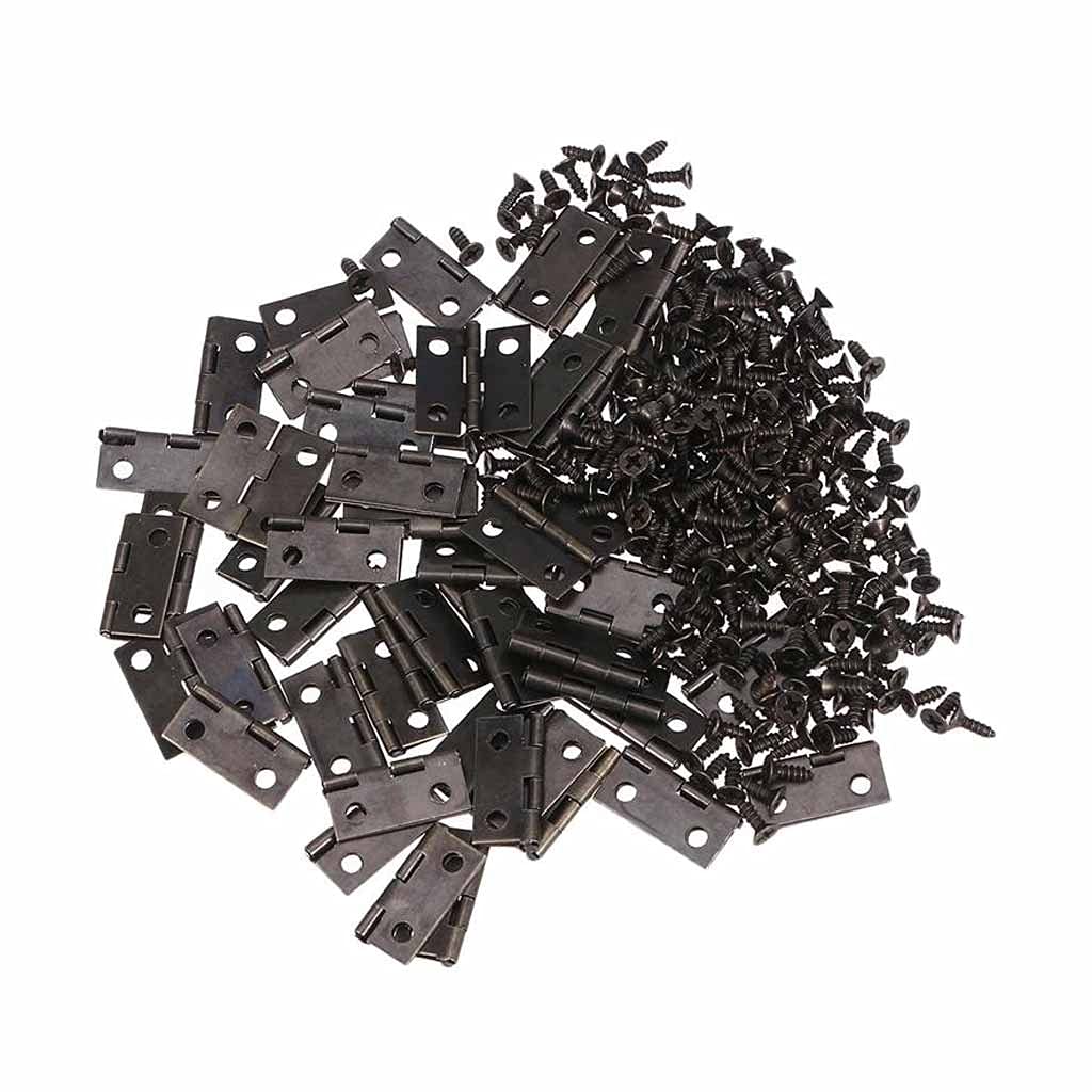 Charnière robuste anti-claquement en métal à fermeture automatique pour boîte à bijoux