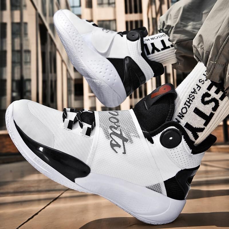 Botas de baloncesto unisex de alta resistencia y máxima ventilación 5