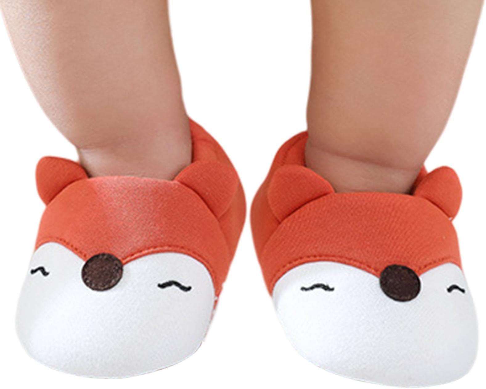 WCXSYFirst Walker Shoes - Stay On Non Slip Baby Slippers | Breathable Kids Winter Indoor Household Shoes for Toddler, 12-36 Months