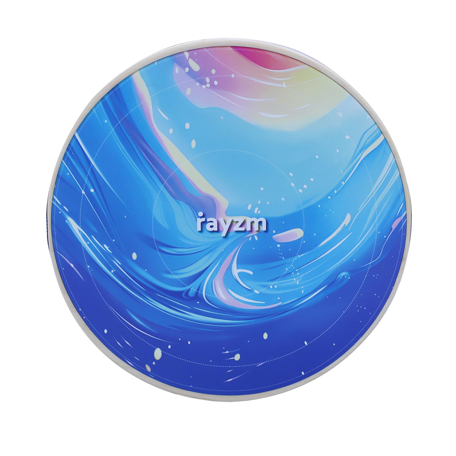 rayzm Cajón Shaker 2 en 1 avec Maracas, Boîte à Percussion Manuelle en Bois de Bouleau 20 cm, Double Surface de Frappe, Zones Multi-Tonalités, Billes Sizzle Intégrées, Housse de Transport