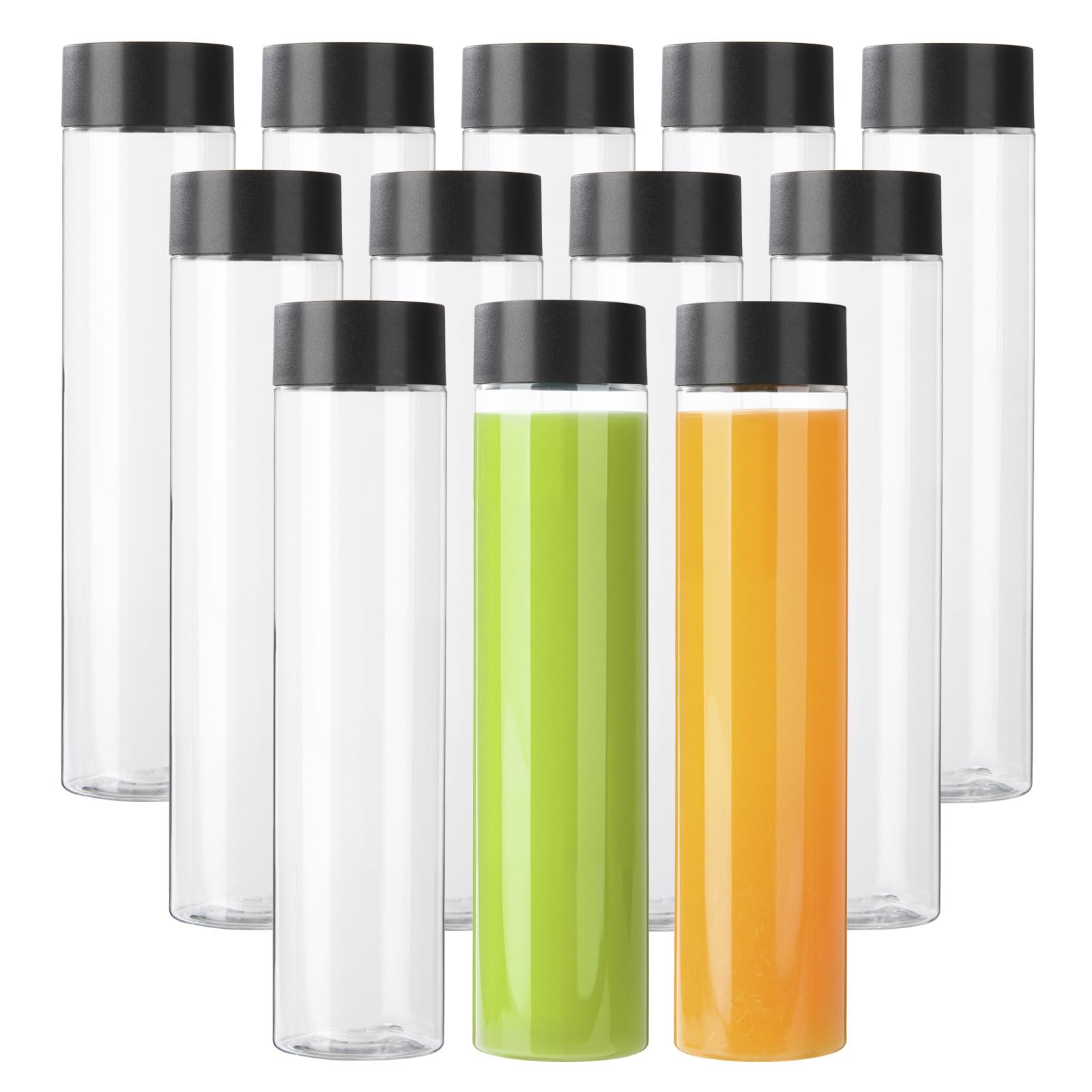 Amazon.com: zmybcpack 12 Pack 16 OZ (500 ml) Clear PET Plastic