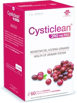 Cysticlean Health of Urinary System, 60 Capsule Suitable for Vegetarian, 240 mg PAC