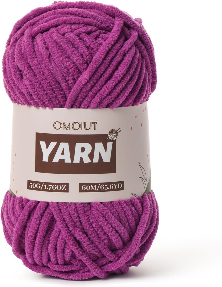 Plush Chenille Chunky Crochet Yarn Baby Yarn for