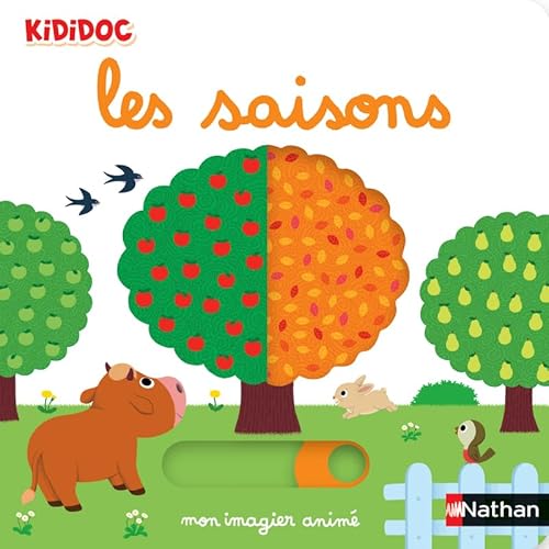 Mon imagier des saisons - imagier animé Kididoc dès 1 an