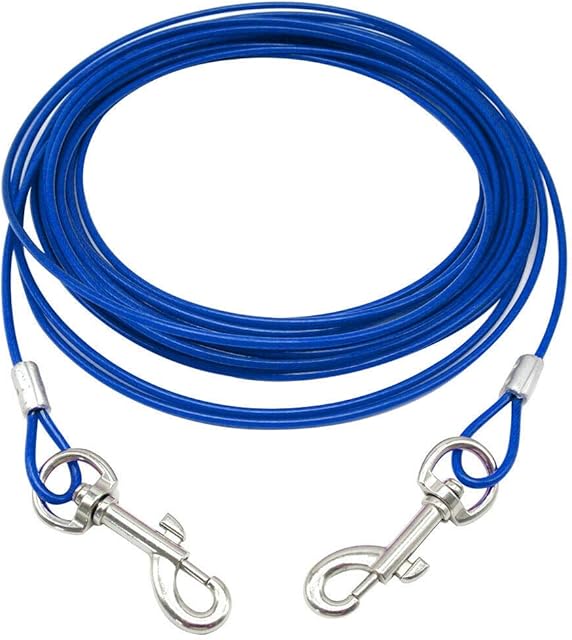 Bunty Tie Out Cable - Blue - X-Large